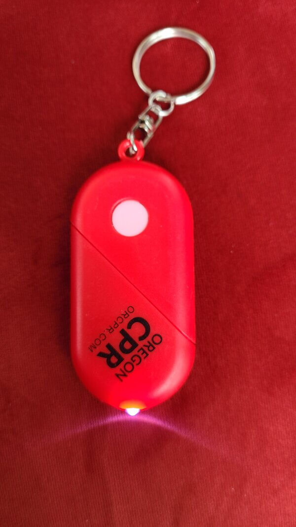 Heart shaped pill box, keychain & Flashlight - Image 4